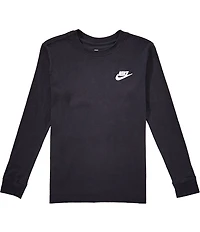 Nike Big Boys Long Sleeve Sportswear T-Shirt