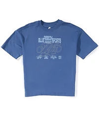 Nike Big Kids Short Sleeve Oversized MVP Crewneck T-Shirt