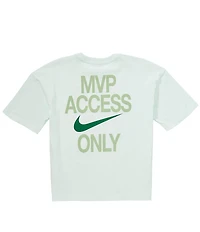 Nike Big Kids Short Sleeve Oversized MVP Crewneck T-Shirt