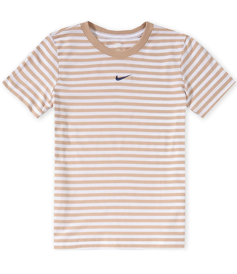 Nike Big Kids Short Sleeve Stripe T-Shirt