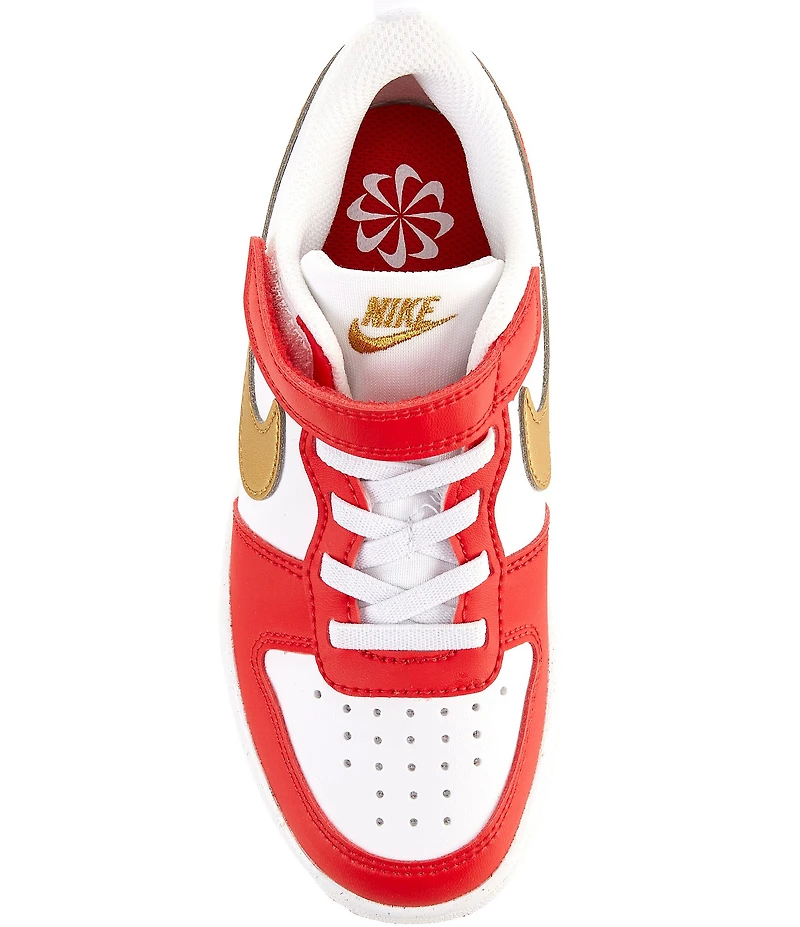 Nike Kids' Court Borough Low Recraft Hook-and-Loop Sneakers (Youth)