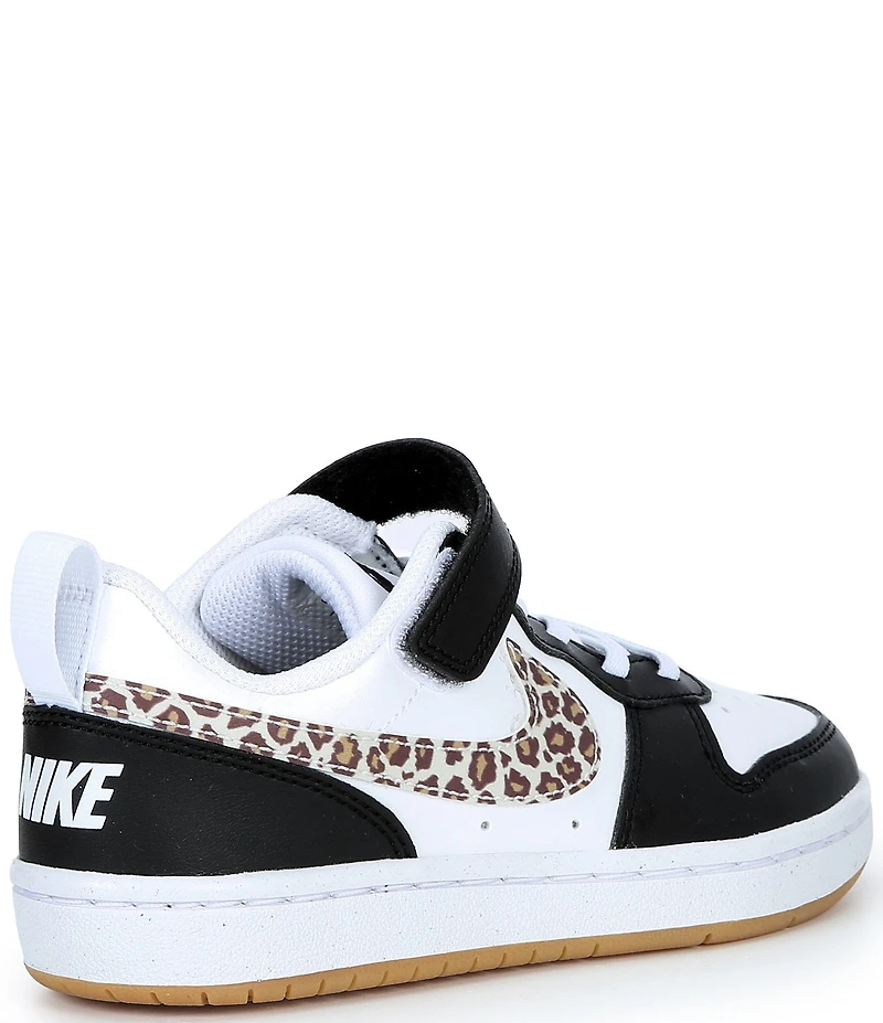 Nike Girls' Court Borough Low Animal Print Accent Sneakers (Toddler)