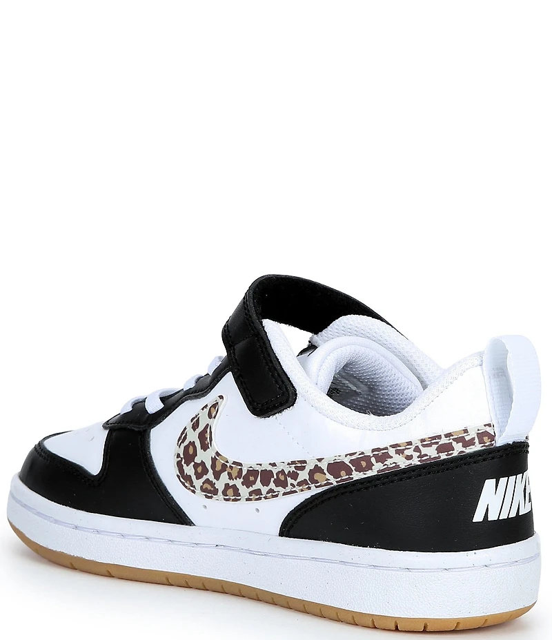 Nike Girls' Court Borough Low Animal Print Accent Sneakers (Toddler)
