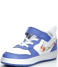 Nike Girls' Court Borough Low Recraft Hook-and-Loop Floral Sneakers (Toddler)