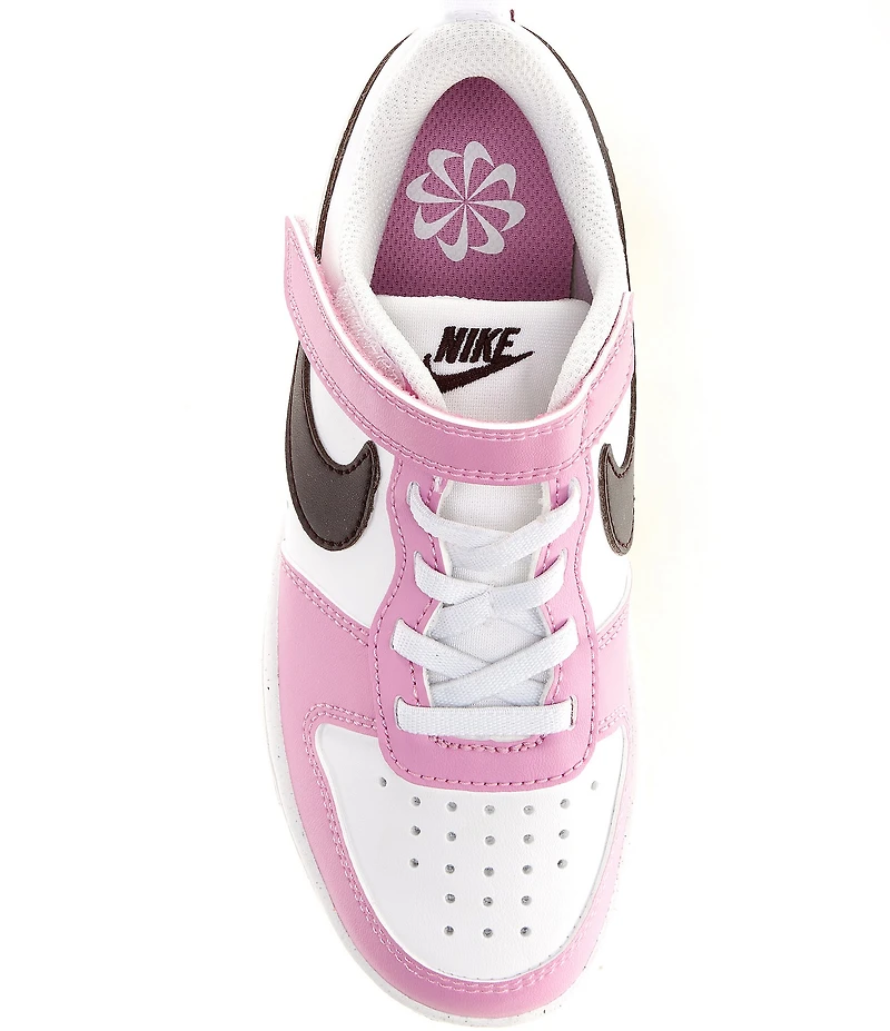 Nike Girls' Court Borough Low Recraft Hook-and-Loop Sneakers (Toddler)