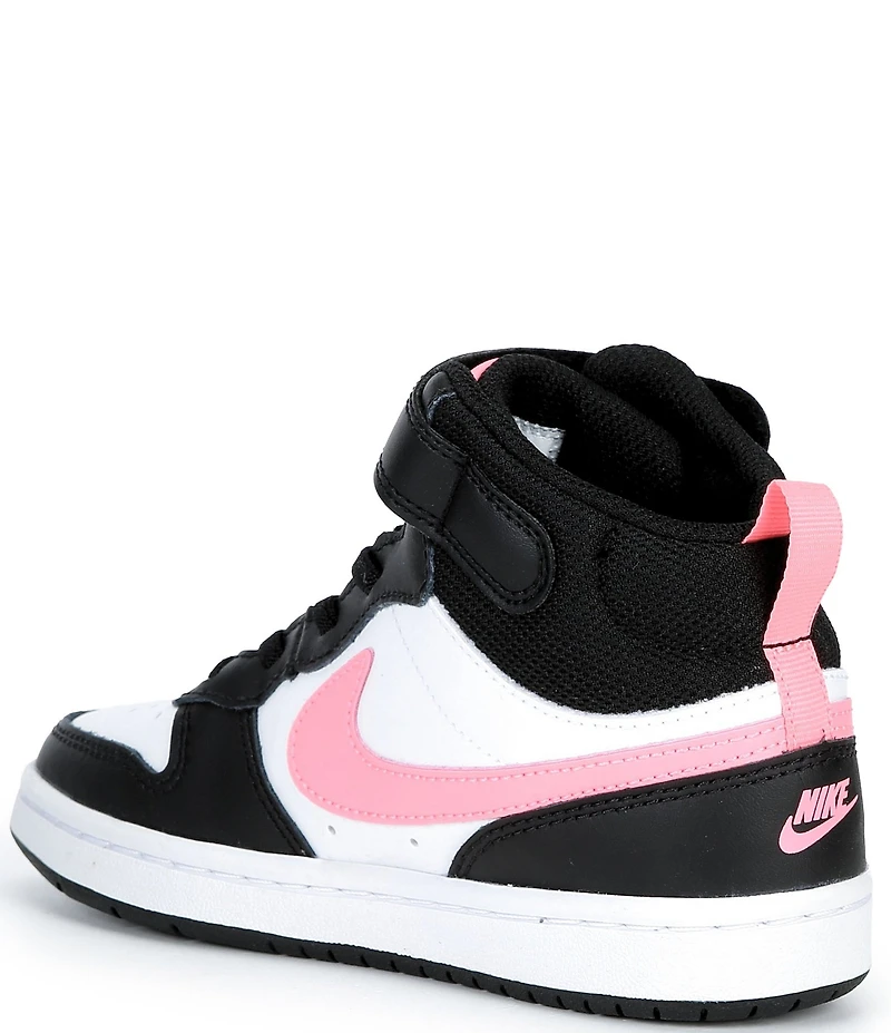 Nike Girl's Court Borough Mid 2 Basketball Sneaker Toddler