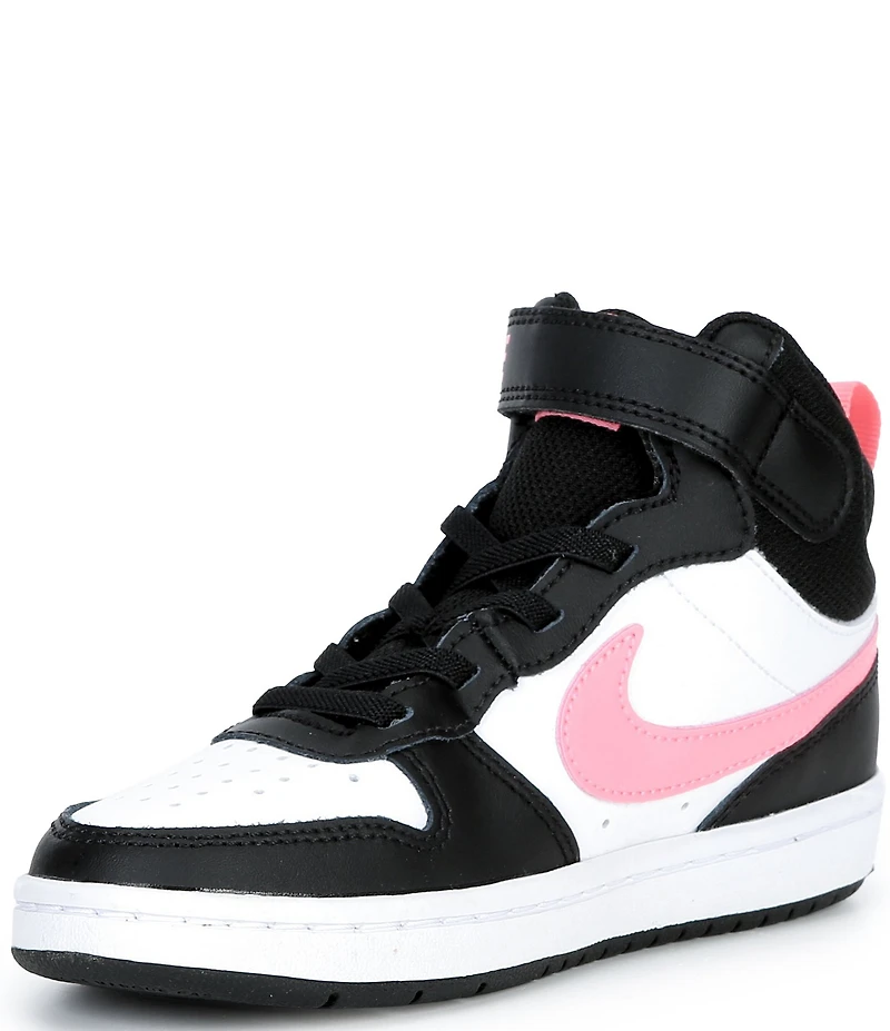 Nike Girl's Court Borough Mid 2 Basketball Sneaker Toddler