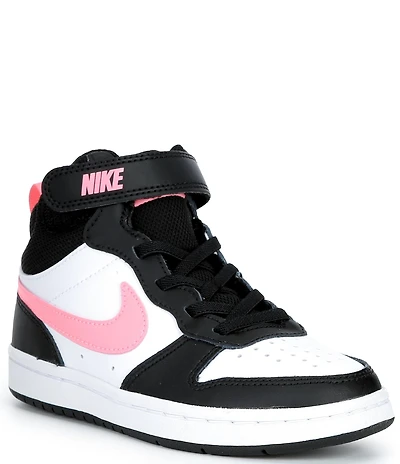 Nike Girl's Court Borough Mid 2 Basketball Sneaker Youth
