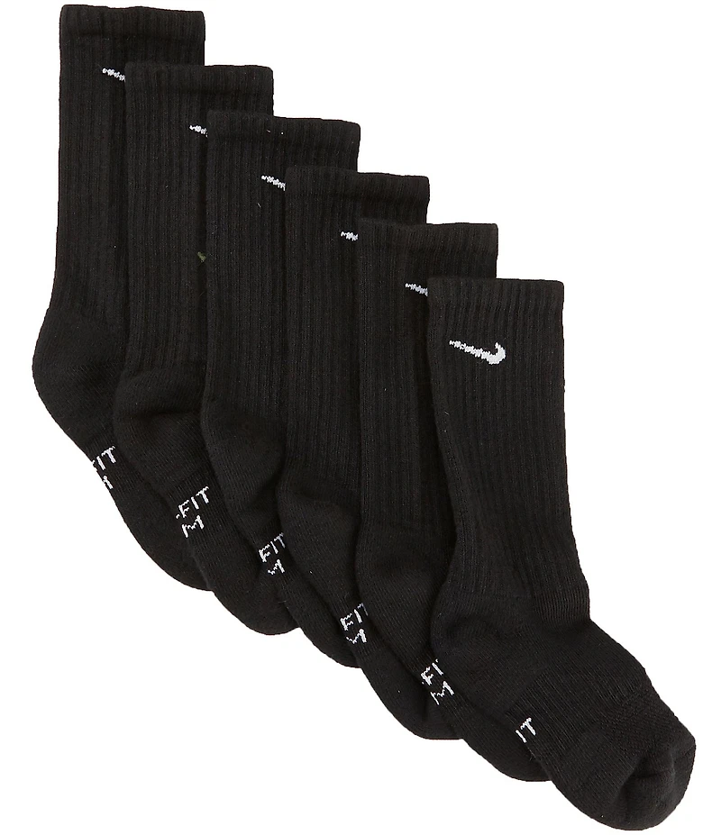 Nike Kids' Cush Crew Sock 6 Pack (Youth)