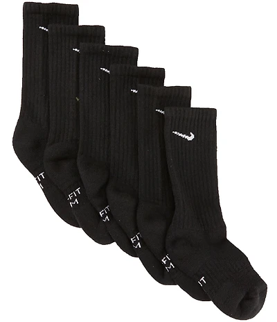 Nike Kids' Cush Crew Sock 6 Pack (Youth)