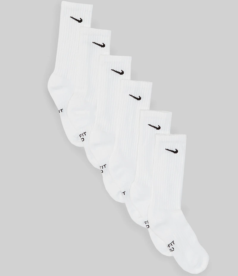 Nike Kids' Cush Crew Sock 6 Pack (Youth)