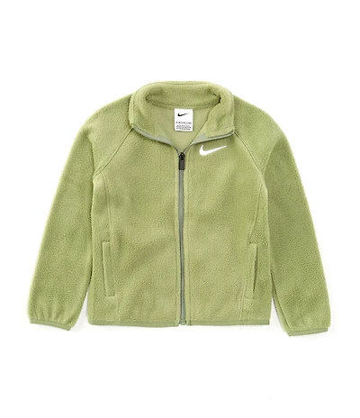 Nike Little Boys Long Sleeve Swoosh Fleece Jacket