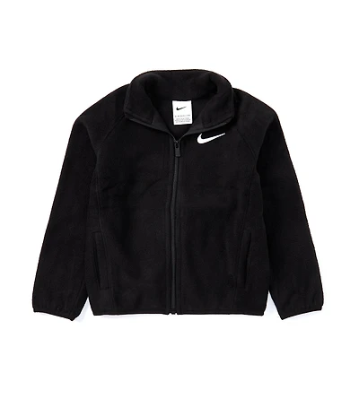 Nike Little Boys Long Sleeve Swoosh Fleece Jacket