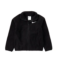Nike Little Boys Long Sleeve Swoosh Fleece Jacket