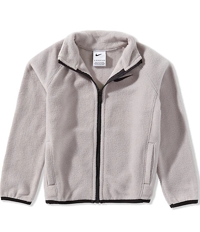 Nike Little Boys Long Sleeve Swoosh Fleece Jacket