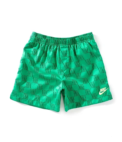 Nike Little Boys Checkered Woven Shorts