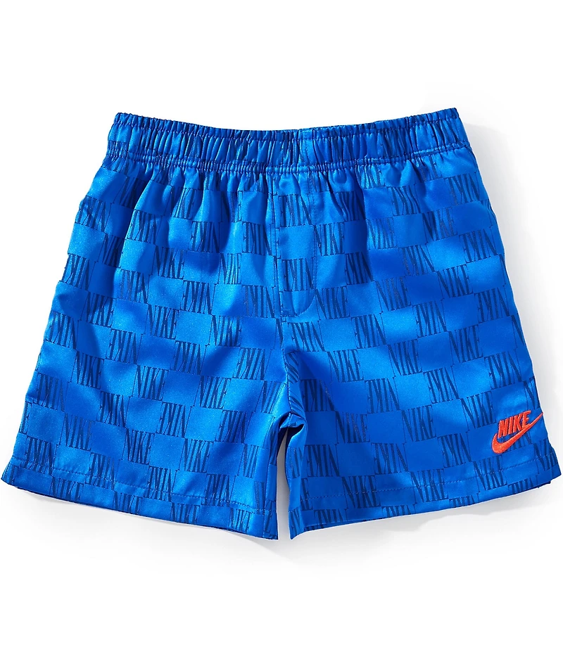 Nike Little Boys Checkered Woven Shorts