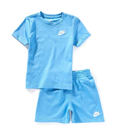 Nike Little Boys Club Jersey Short Sleeve T-Shirt & Shorts Set