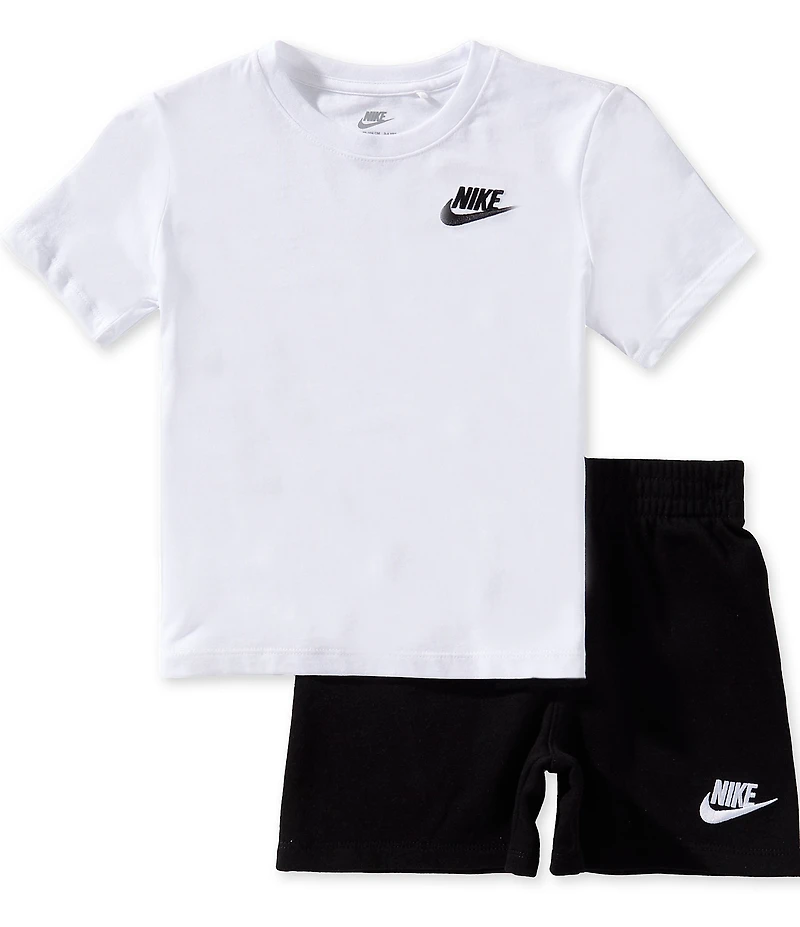 Nike Little Boys Club Jersey Short Sleeve T-Shirt & Shorts Set