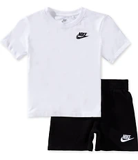 Nike Little Boys Club Jersey Short Sleeve T-Shirt & Shorts Set