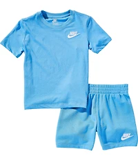 Nike Little Boys Club Jersey Short Sleeve T-Shirt & Shorts Set
