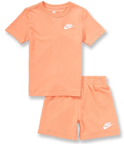 Nike Little Boys Club Jersey Short Sleeve T-Shirt & Shorts Set