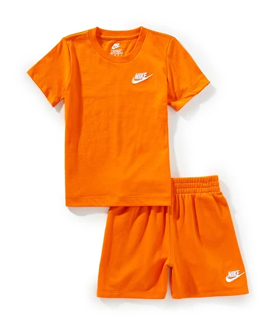 Nike Little Boys Club Jersey Short Sleeve T-Shirt & Shorts Set