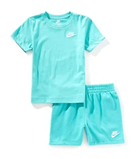 Nike Little Boys Club Jersey Short Sleeve T-Shirt & Shorts Set