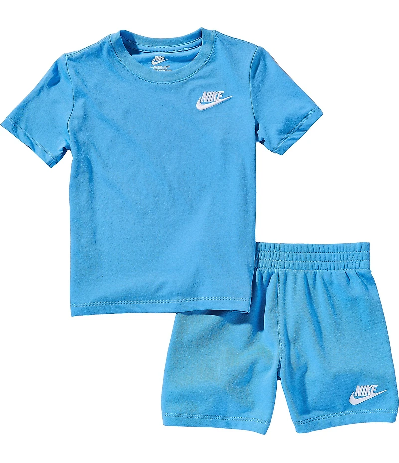 Nike Little Boys Club Jersey Short Sleeve T-Shirt & Shorts Set