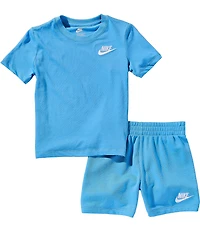 Nike Little Boys Club Jersey Short Sleeve T-Shirt & Shorts Set