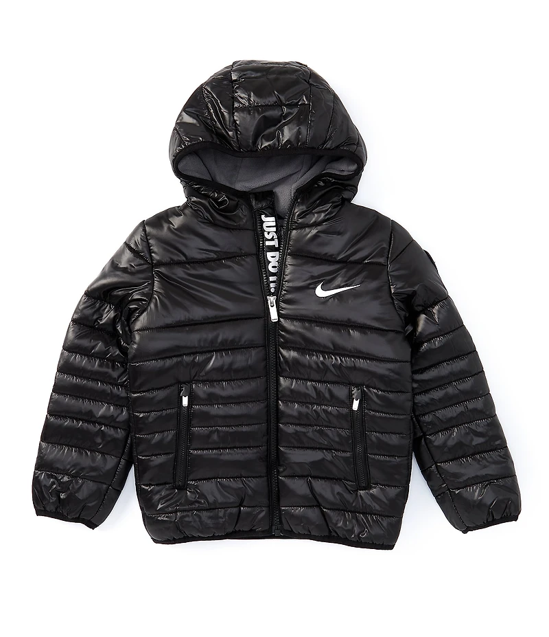 Nike Little Boys Long Sleeve Quilted Fill Jacket