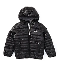 Nike Little Boys Long Sleeve Quilted Fill Jacket