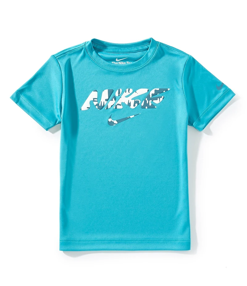 Nike Little Boys Short Sleeve Dri-FIT Bold Graphic T-Shirt