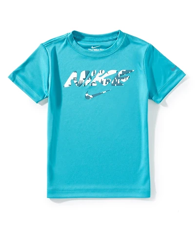 Nike Little Boys Short Sleeve Dri-FIT Bold Graphic T-Shirt