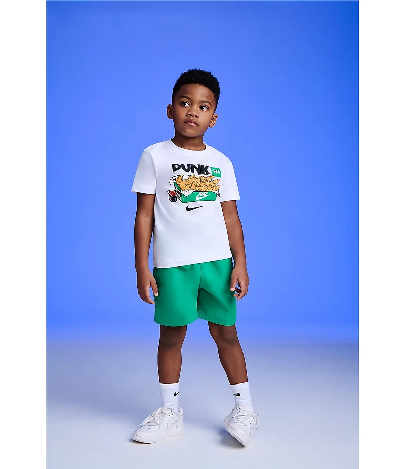 Nike Little Boys Short Sleeve Dunk 'Em Tenders T-Shirt