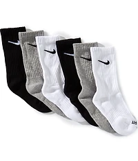 Nike Little Boys Performance Crew Socks 6-Pack