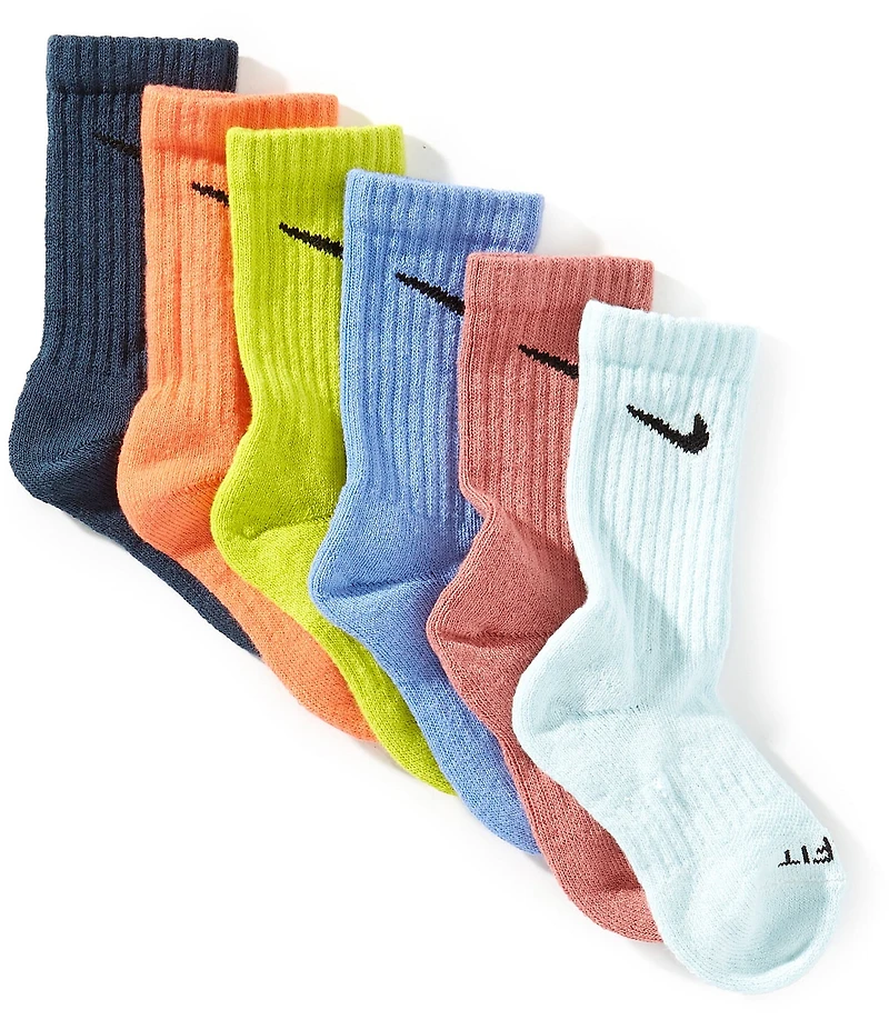Nike Little Boys Performance Crew Socks 6-Pack