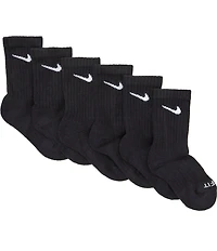 Nike Little Boys Performance Crew Socks 6-Pack