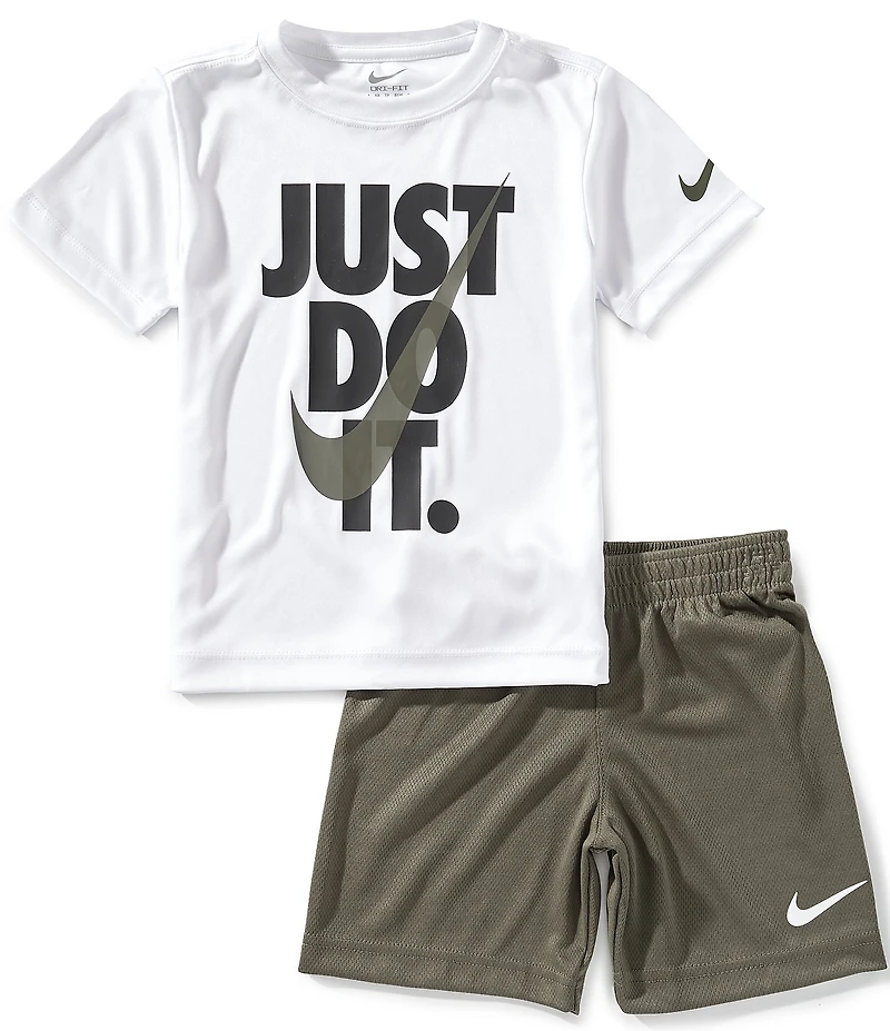 Nike Little Boys Short Sleeve JDI Swoosh T-Shirt & Short Set