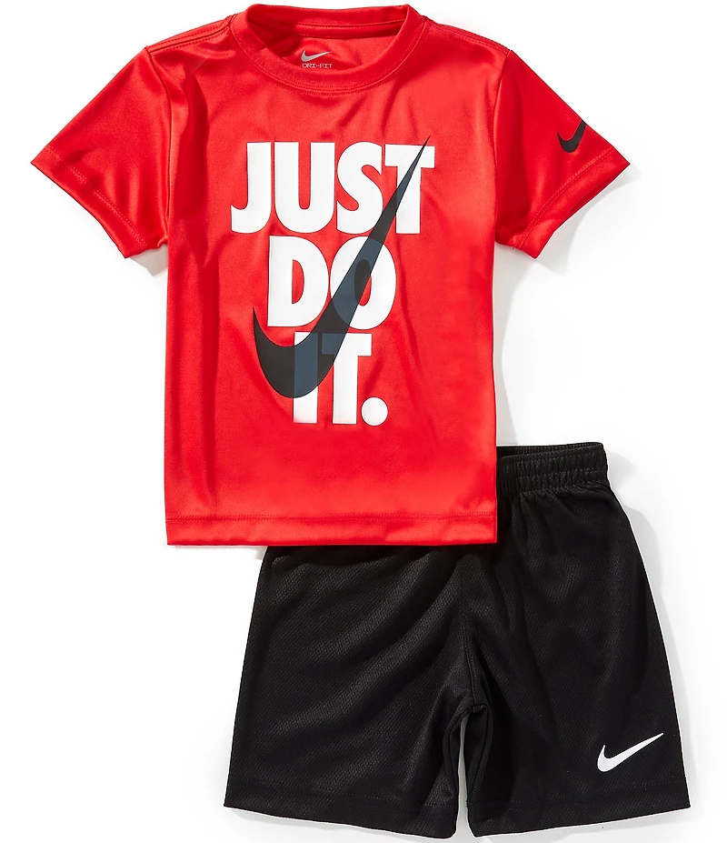 Nike Little Boys Short Sleeve JDI Swoosh T-Shirt & Short Set