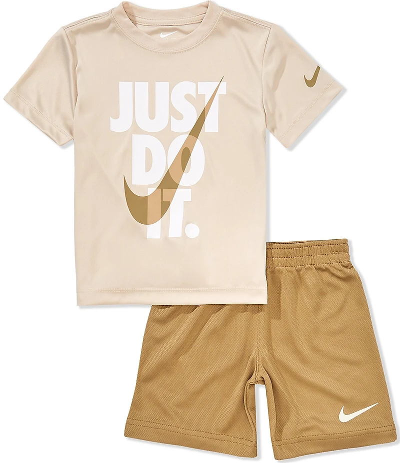 Nike Little Boys Short Sleeve JDI Swoosh T-Shirt & Short Set