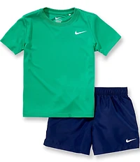 Nike Little Boys Dri-FIT 2-Piece Woven Shorts Set