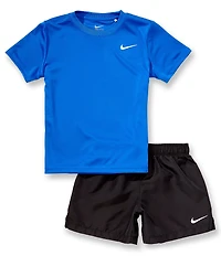 Nike Little Boys Dri-FIT 2-Piece Woven Shorts Set