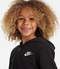 Nike Little Boys Long Sleeve FZ Club Zip Hoodie & Joggers 2-Piece Set