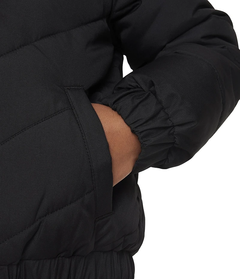 Nike Little Boys Mid Stripe Hooded Puffer Jacket