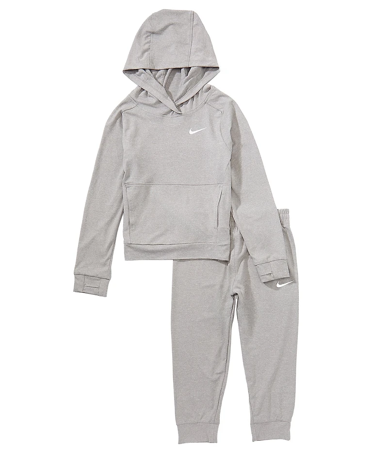 Nike Little Boys Raglan Sleeve Sunset Knit Hoodie & Jogger Pants Set