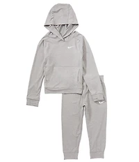 Nike Little Boys Raglan Sleeve Sunset Knit Hoodie & Jogger Pants Set