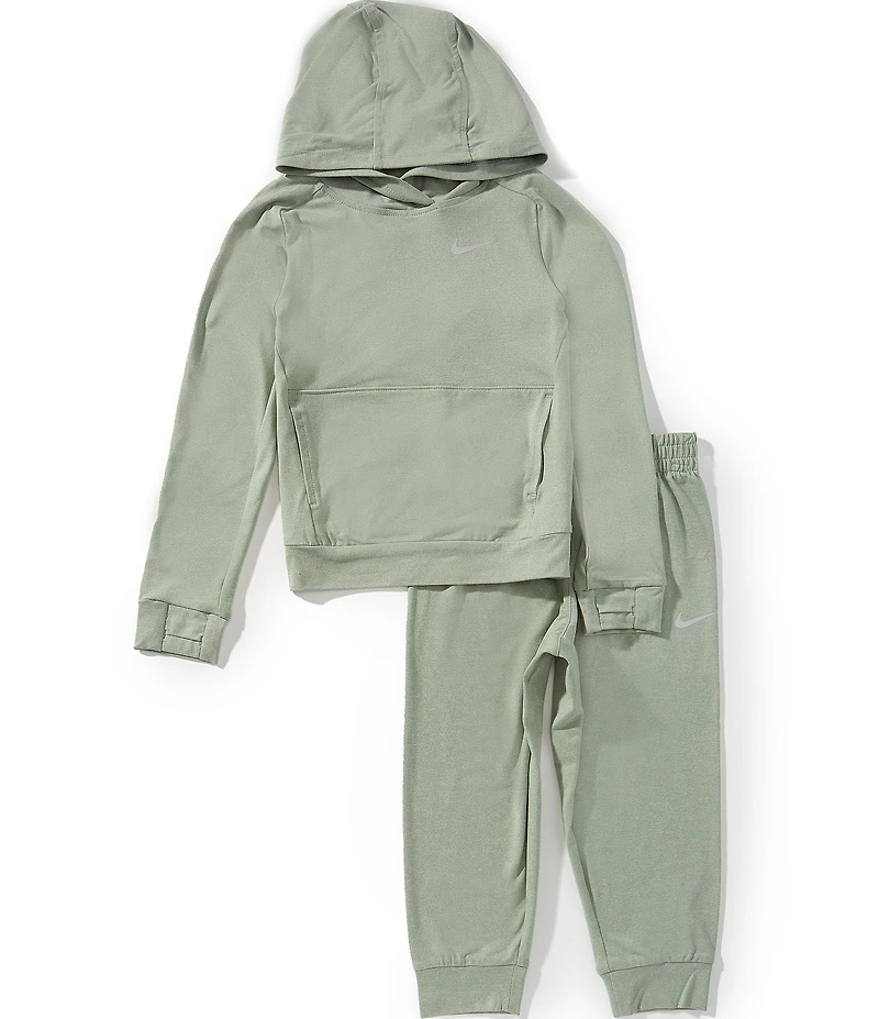 Nike Little Boys Raglan Sleeve Sunset Knit Hoodie & Jogger Pants Set