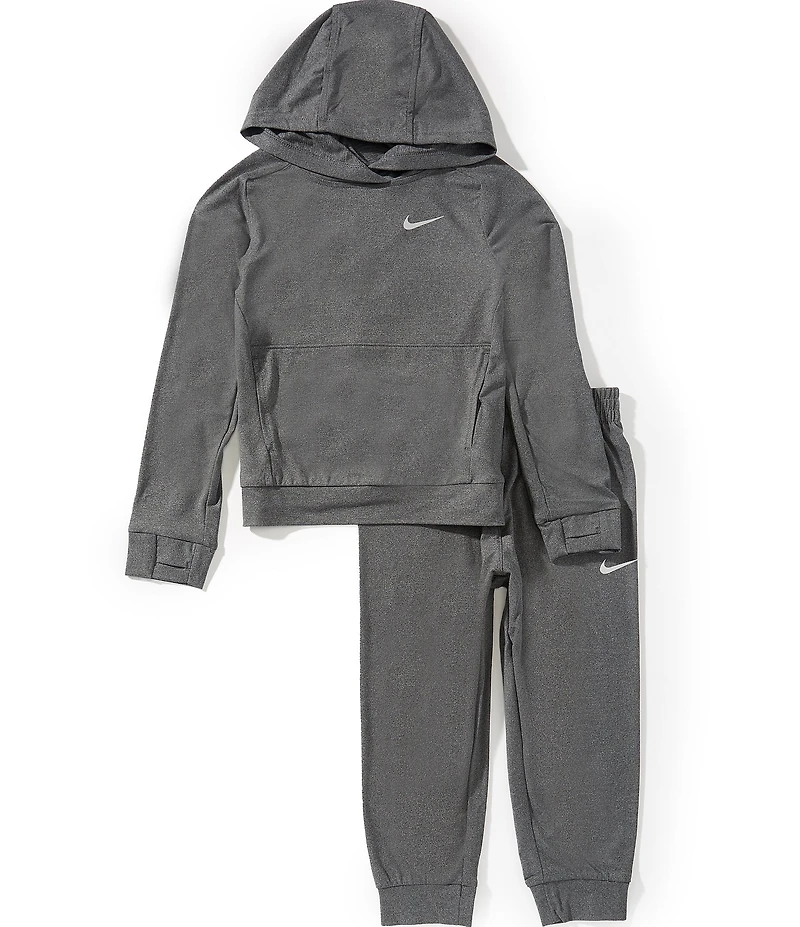 Nike Little Boys Raglan Sleeve Sunset Knit Hoodie & Jogger Pants Set