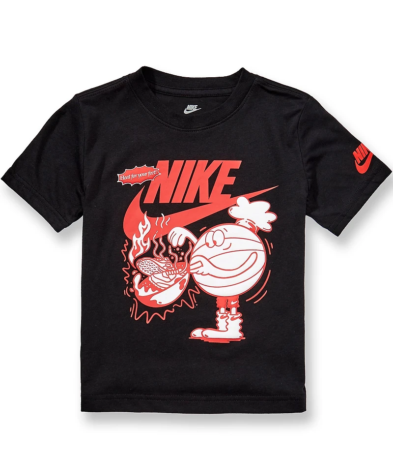 Nike Little Boys Short Sleeve Heat Feet T-Shirt